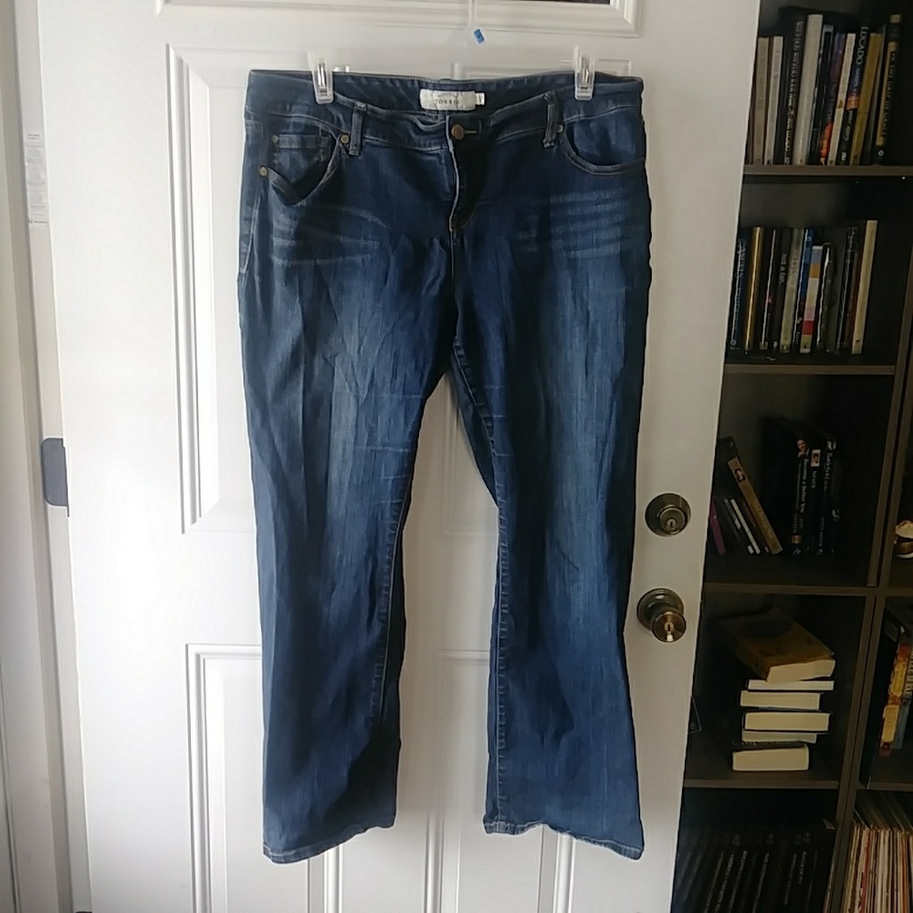 Torrid size 18 R blue jeans